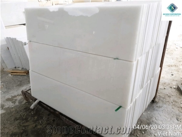 Good Price Polished Pure White Marble Stair Step Riser