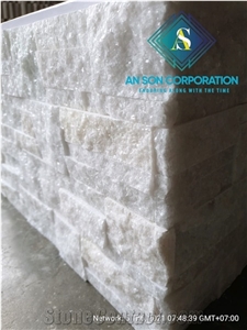 Hot Sale Corner Z Tyle White Marble Walll Panel