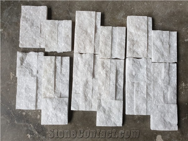 Hot Sale Corner Z Tyle White Marble Walll Panel