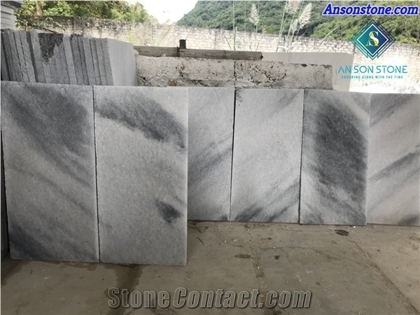Hot Sale Swimming Pool Tiles - Blue Veins Pavers