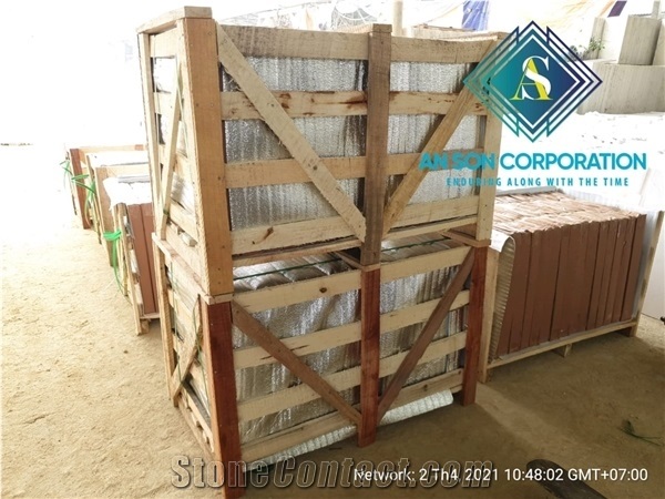 Packing White Marble Slab