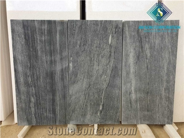 Sandblasted Blue Stone for Swimming Pool Tiles
