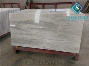 Top Quality Wooden Veins Marble Polished Face
