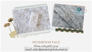 Viet Nam Beautiful Grey-White Mushroom Face