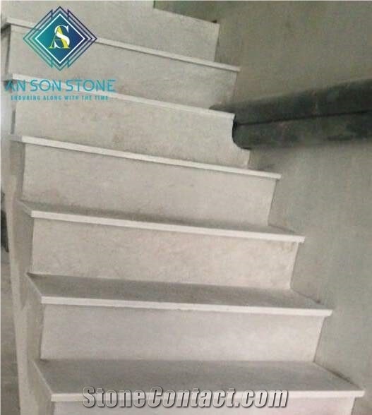 Vietnam Carrara Marble Stair Steps Application Of Customer