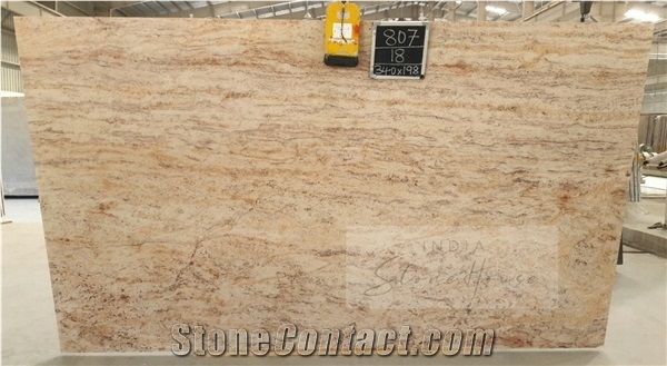 Ivory Brown Granite Slabs & Tiles