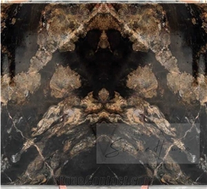 Platinum Gold Granite Slabs & Tiles, Beautiful Golden Stone