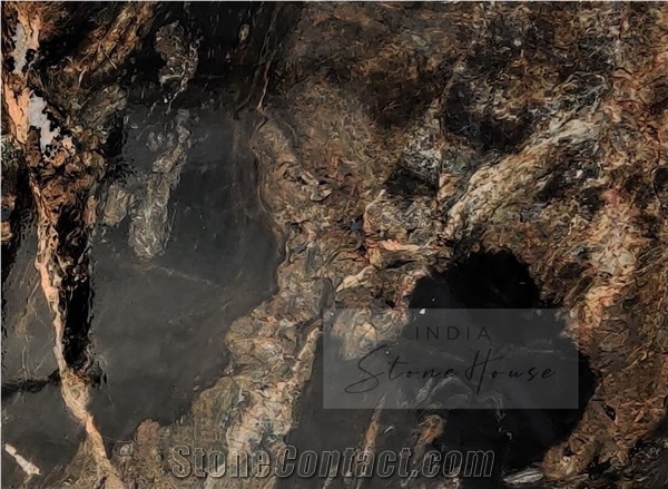 Platinum Gold Granite Slabs & Tiles, Beautiful Golden Stone
