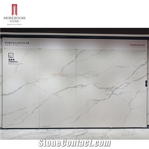 Statuario White Porcelain Slab