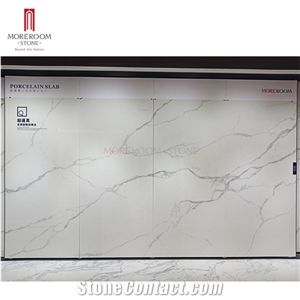 Statuario White Porcelain Slab