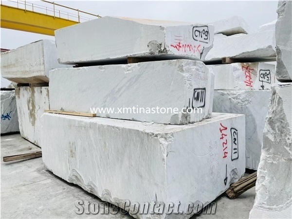 Carrara White Marble Blocks