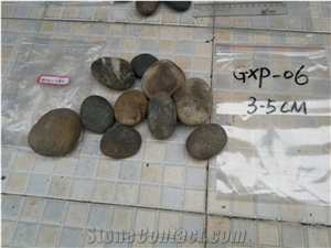 Multi-Color Natural Pebble Gxp-06 3-5cm