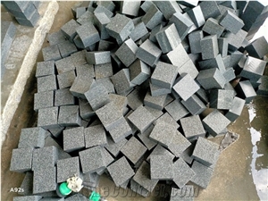 G654 Sesame Black Impala Padang Dark Kobra Cube Paver