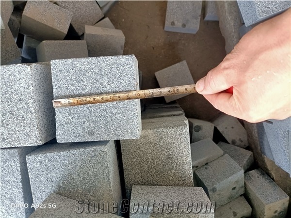 G654 Sesame Black Impala Padang Dark Kobra Cube Paver