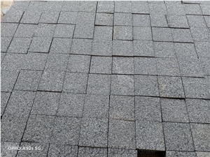 G654 Sesame Black Impala Padang Dark Kobra Cube Paver