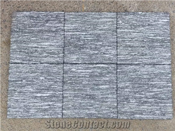 Night Snow Black Granite Slab Tile