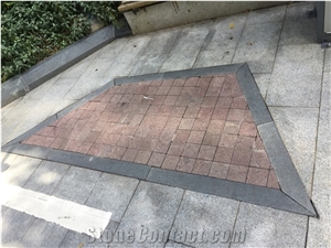 Rosso Porfido Red Porphry Paver Setts