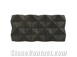 Indonesia Black Lavastone Cladding for Exterior
