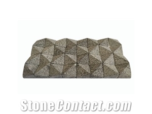 Indonesia Black Lavastone Cladding for Exterior