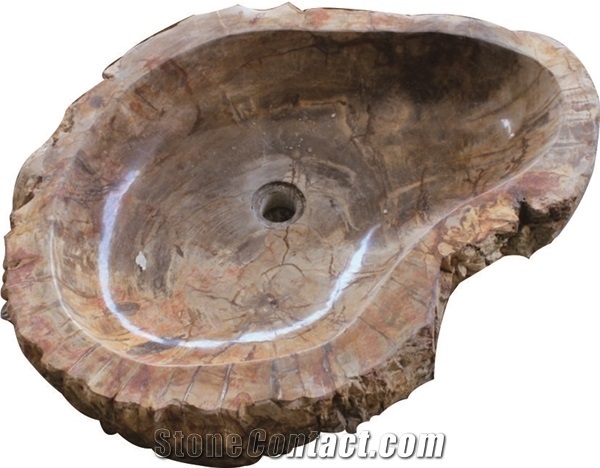 Petrified Wood Bali Stone Wash Basins