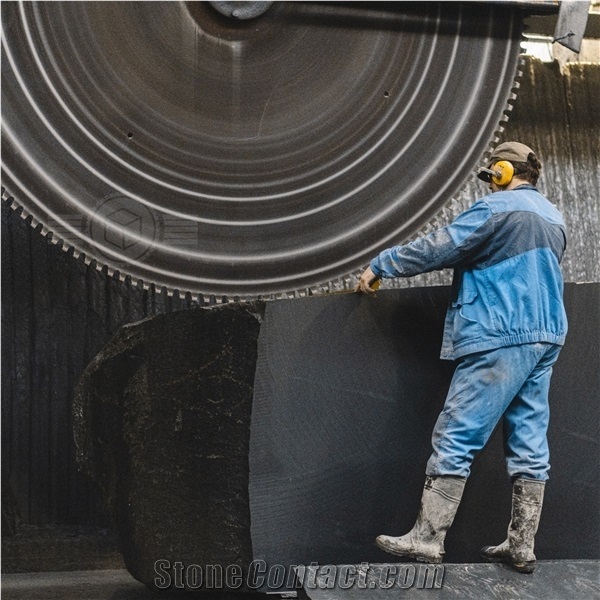 Black Granite Gabbro Diabase Block