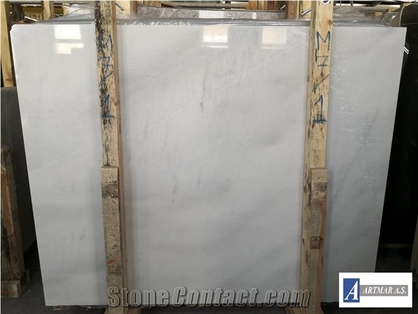Kemalpasa White Marble Slabs