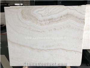 Agri White Wooden Onyx for Wall Cladding & Flooring Stone