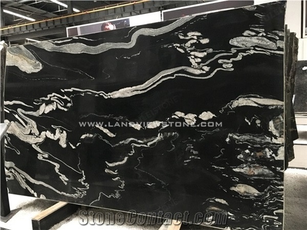 Copacabana Granite Black Horse Slabs for Floor and Wall