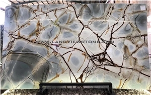 Luxury Roma Impression Blue Roma Quartzite Slabs
