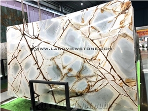 Luxury Roma Impression Blue Roma Quartzite Slabs
