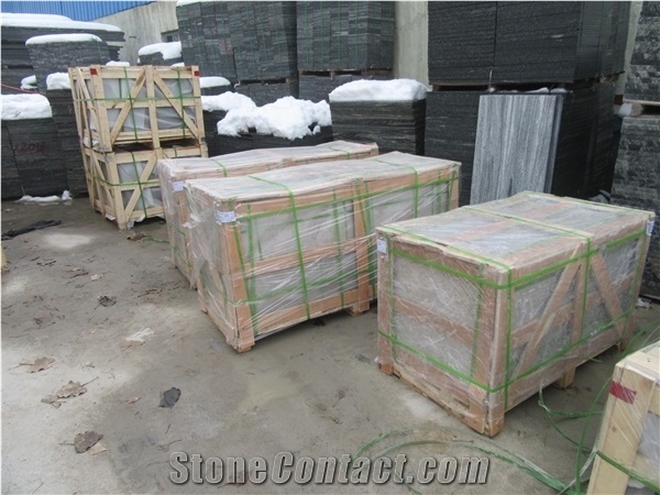 G682 Granite,Chinese Yellow Granite Stair Cast Stone Steps