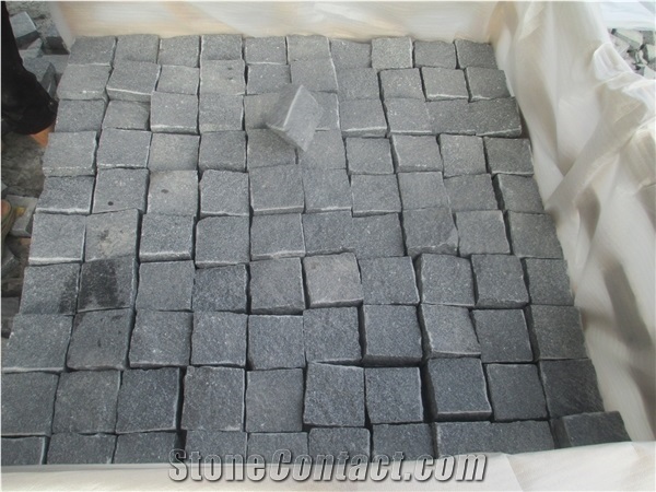 Impala Grey G654 Chinese Granite Paving Stone Cobble Pavers