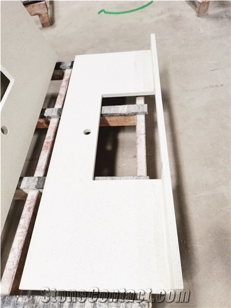 Artificial Quartz Countertop Kitchen Island Tops