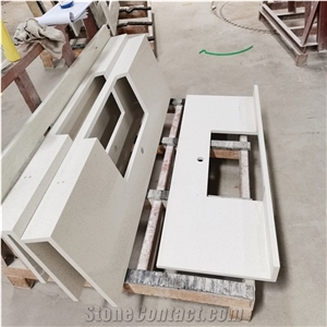 Artificial Quartz Countertop Kitchen Island Tops