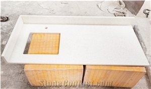 Artificial Quartz Countertop Kitchen Island Tops