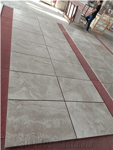Cheap Polished Wooden White Marble Tile