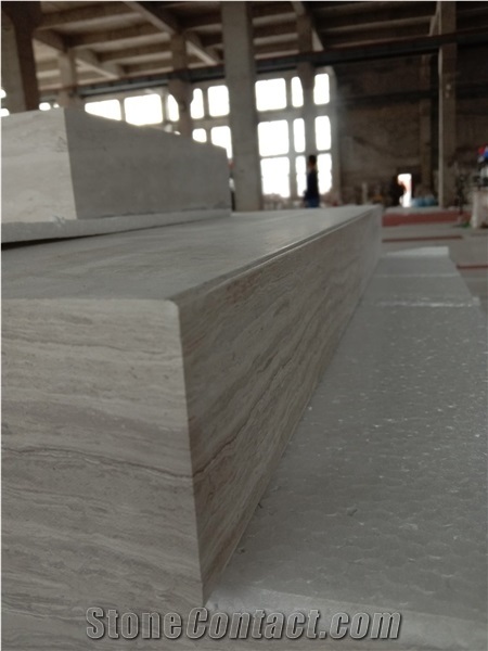 Hot Sell Polished Big White Marble Tile, White Marble Tile