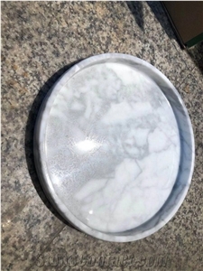 Decorative Home Custom Fruit Dish Marble Tray