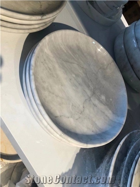 Decorative Home Custom Fruit Dish Marble Tray