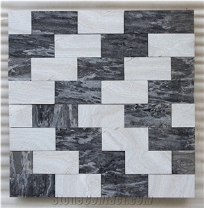 Cultured Stones - Exposed Wall Stone, Grey Quartzite Exposed Wall Stone