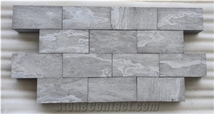 Cultured Stones - Exposed Wall Stone, Grey Quartzite Exposed Wall Stone