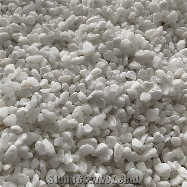 Price Of Snow White Pebble Natural Stone