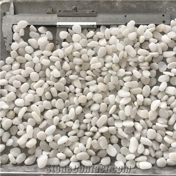 Price Of Snow White Pebble Natural Stone