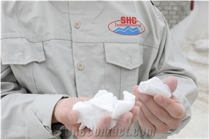 White Gravel Stone Chipping Cobble Stone