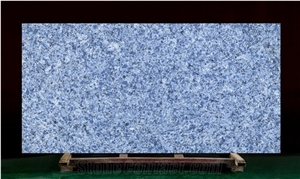 Vemy Quartz Stone Slabs Vm-0323- Sparkle Blue Quartz Stone