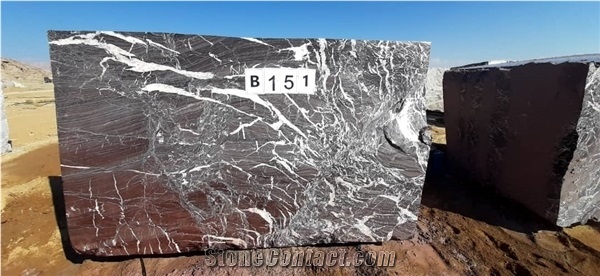 Majestic Rose Marble Block/ Red Marble/ Dark Red Marble-T171