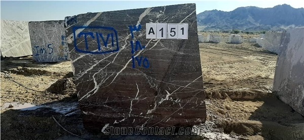 Majestic Rose Marble Block/ Red Marble/ Dark Red Marble-T171