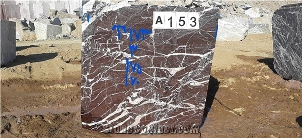 Majestic Rose Marble/ Red Marble/ Dark Red Marble Blocks