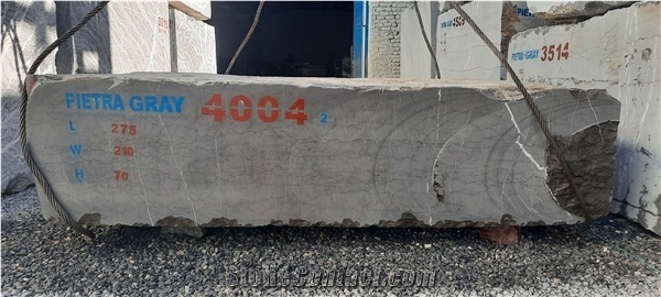 Pietra Gray Marble Blocks, Gray Marble/ Iranian Gray Marble-4004-2