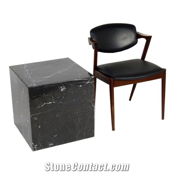 Light Emperador Marble Square Table Design